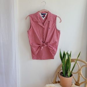 Tommy Hilfiger Vintage Gingham Top